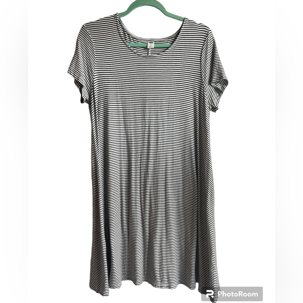 Old Navy Striped T-Shirt Dress